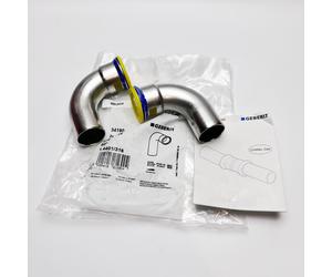 35mm 90 Degrees Street Elbow Geberit Press Fit Plumbing Fitting - 34190 - 2 Pack