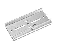 35mm Aluminum Din Rail Fixed Screw Clamp Fasten Clip for Relay Mounting(#8)
