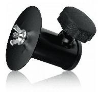 35mm Black External Top Hat Stand Adaptor Steel For Speakers or Lights