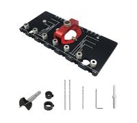 35mm Cabinet Hinge Jig Hole Guide Hole Puncher Locator Woodworking Tool for Door Cabinets Hinges Mounting Tool Concealed Hinge Jig