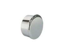 35mm Chrome Poles Apart Metal Curtain Pole Finials Pack of 2 (End Cap Finial)