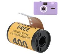 35mm Color Negative Film, ISO 400 4.7x2.3cm Professional Plastic Fine Grain HD Color Film for 135 Camera Low Light & Fast Action (36 Sheet)