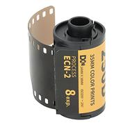 35mm Color Print Film, 200-250 Degree Light Sensitivity Colour Print Camera Film ECN-2 Color Negative film Wide Exposure Vintage Negative for 135 Camera (8 Sheets)