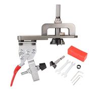35mm Concealed Hinge Boring Jig Kit | Aluminum Alloy Woodworking Hole Drilling Guide & Locator | Adjustable Fixture for Door/Cabinet/Furniture
