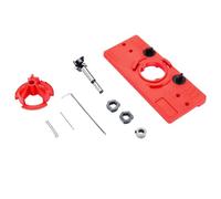 35mm Concealed Hinge Jigs Hinge Drilling Tool Set Suitable Door Hinges Tool for Cabinet Face Frame Cabinet Cupboard Drilling Template Guide
