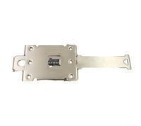 35mm DIN Rail Mounting Bracket for Solid State Relay with Aluminum Alloy Build and Fixed Power Switch Guide Rail Buckle for Electronic Use (Silver)