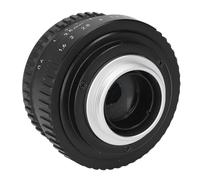 35mm F1.6 Manual Focusing Lens, Aluminum Alloy Frame Camera Lens for APS C, Multi Layer Coated, Circular Bokeh, Star Effect, Suitable for Portraits, Landscapes