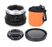 35mm f1.6 Manual Mirrorless Camera Lens for Z Mount - High Definition Multi - Coated Optics, Metal Build, Ideal for Z6 Z7 Z50 Photography (Black)