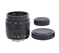 35mm F1 7 C Mount TV Movie Fixed Focus Mirrorless Camera Lens Fixed Focus Micro Single Suitable Closed Circuit Television Video Zoom Lens in Stores Parking Lots and Warehouses (Black)