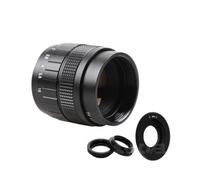35mm F1.7 CCTV Lens Kit, Compatible with Olympus, EP3 EP5 | C Mount + Macro ring for Micro 4/3 m4/3, EPL1 EPL2 EPL3 EPL5 EPM1 OM-D EM5 EM10