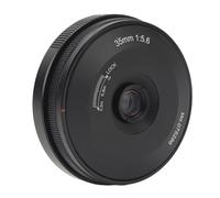 35mm F5.6 Full Frame Wide Angle Lens, Manual Focus, Ultra Thin Metal Body - 4 Groups 5 Elements, 63 Degree Field of View, Compatible with L Mount Cameras