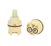 35mm Faucet Cartridges, 40mm Ceramic Disc Cartridge Replacement, 24mm Single Handle Ceramic Cartridge for Kitchen Bathroom Shower Faucet Parts