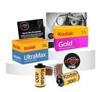 35mm Film Bundle with Kodak Gold 200 36 EXP, Kodak Ultramax 400 36 EXP and Clikoze Camera Film Photography Tips Card