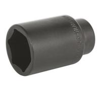 35mm Forged Deep Impact Socket - 1/2 Inch Sq Drive Chrome-Vanadium Wrench Socket