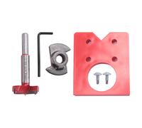 35mm Hinge Jig Drill Guide Sets Door Hole Cutter Concealed with Bit Positioner for Furniture Wood