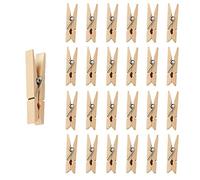 35mm Mini Wooden Pegs - 50 Pack for Holding Photo Paper