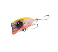 35mm Miniature Floating Minnow Lure, Approximately 2.4g Wobbling Lure, with Built-in Noise Bead, Multi-angle Reflective Large-eye Tube Single Hook(Multi-colored 8,*5)