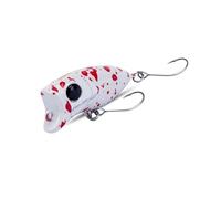 35mm Miniature Floating Minnow Lure, Approximately 2.4g Wobbling Lure, with Built-in Noise Bead, Multi-angle Reflective Large-eye Tube Single Hook(Multi-colored 2,*10)