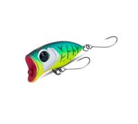 35mm Miniature Floating Minnow Lure, Approximately 2.4g Wobbling Lure, with Built-in Noise Bead, Multi-angle Reflective Large-eye Tube Single Hook(Multi-colored 1,*5)