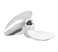 35mm RC Boat 2 Blades Propeller High Thrust Control Performance Remote Propeller Aluminium Alloy RC Marine (Plata S)