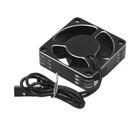 35mm RC Cooling Fans with Aluminum Alloy and Plastic Lightweight Design, Universal Motor Heatsink for ESC, High-Speed 15000rpm Silver Fans