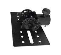 35mm Rotating Metal Mount Tripod Pole | Metal DJ Metal Mounting Bracket Adapter - Stable Metal Internal Speaker Hat Bracket for Stage Performance and Video