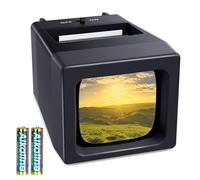 35mm Slide Viewer, 2X Magnification Slide Viewer for Viewing 35mm Slides, Slide Projector for Old Slides (2AAA Batteries Included)