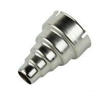 35mm Stainless Steel Heat Nozzles Set, Shovel/Three-Section/Five-Section/Big Flat Reflector Tips, Compatible with Hot Air Soldering Stations(B)