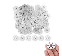 35mm Stainless Steel Washers, Easy Fix Washers, Tile Backer Board Washers, Diameter Galvanised Steel Fixing Washers for Gypsum Board Extruded Plate Insulation Thermoboard Backer Boards(50-Pack)