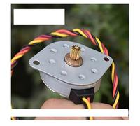 35mm Stepper electronic starter 2-phase 4-wire Round Stepper electronic starter DC 5V 6V 12V Precision Instrument Office Equipment Control electronic starter EKFBQBGW(Thickness 8.4mm)