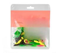 35mm T-tail Lure Engineered for Broad Swimming and Continuous Attractant Diffusion in Fresh and Brackish Water (B)