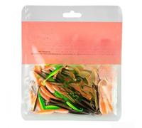 35mm T-tail Lure Engineered for Broad Swimming and Continuous Attractant Diffusion in Fresh and Brackish Water (A)