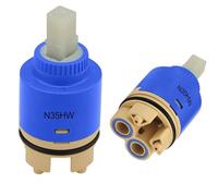 35mm Tap Cartridge Certification Ceramic Faucet Replacement Cartridge Mix Tap Inner Cartridge for Single Lever Tap, Monobloc Bathroom or Kitchen Mixer Taps