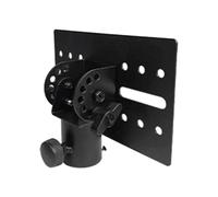 35mm Tripod Bracket Top Cap, Rotatable Metal Mount Adapter | Robust Wear-Resistant Metal Construction, Flexible Multi-Angle Speaker Orientation, Secure 13mm Screw Setup, For DJ Audio Sta