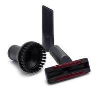 35mm Vacuum Attachments Set with Crevice Tool, Dusting Brush & Hose Adapter | 3-piece 35mm vacuum accessory set for selected Bosch & Miele vacuum cleaners. Check fitting before purchase.
