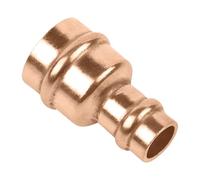 35mm x 28mm Solder Ring Reducing Coupling (Known as 28mm Copper Fittings Also/Copper Fitting Reducer/reducing Coupling Also Available in 8mm, 10mm, 15mm, 22mm, 28mm and 35mm)