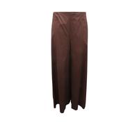 35P442 Trousers - female - Emma&Gaia - Wide Trousers - Brown - L - Trousers L