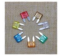 35pcs 7 Sizes Standard Automobile Security Fuse Assorted 5/7.5/10/15/20/25/30 Amp Auto Car Blade Fuses Protected circuits