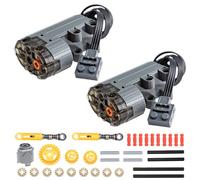 35PCS 88004 Power Functions Enhanced Black Servo Motor Compatible with Lego Technical Parts Assembled Building Blocks Car Toys MOC Bricks Power Up