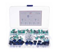 35pcs audio 3pin shaft 15mm amplifier sealing potentiometer kit Box 1K/5K/10K/50K/100K/500K with knob NWPNLXEA