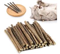 35pcs Catnip Sticks, Cat Chew Sticks, Teething Sticks For Cats - Natural And Safe, Catnip Toys For Dental Care, Prevention Of Bad Breath And Teeth Grinding