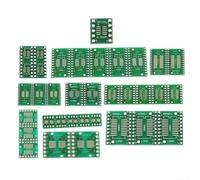 35PCS For SMD to DIP IC Adapter Socket PCB Conversion Board Kit SOP8 SSOP8 TSSOP8 Including Multiple Package Types for Electronic Development