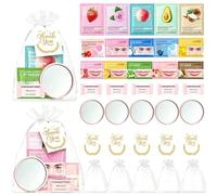 35PCS Gifts For Women,Multipack Gift Set-Facial Mask, Eye Patches, Lip Mask, Pocket Mirror- Suitable for Spa Party Supplies, Wedding Favors,Galentines Party Favors, Christmas Stocking Stuffers