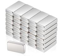 35Pcs Magnets for Crafts, 12x6x3mm Small Fridge Magnets Neodymium for Muti-Use, Rare Earth Bar Magnet Heavy Duty for DIY, Office