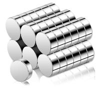 35Pcs Magnets for Crafts, 8x3mm Strong Fridge Neodymium Magnet s Small Crafts Magnet s for Muti-Use, Round Rare Earth Magnets for Refrigerator, DIY, Office