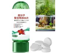 35Pcs Powerful Aquarium Water Purification Tablet,Water Purifying Tablets for Fish Tan,Water Quality Purification Tablet,Water Purification Tablets,Fish Tank Water Treatment,Aquarium Algae Treatment