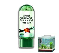 35Pcs Powerful Aquarium Water Purification Tablets,Fast-Acting Algae Remover and Tank Cleaner,Water Treatment for Clear Fish Tank Water,Eliminates Cloudiness and Impurities for Aquatic Environment