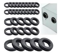 35PCS Rubber Grommets, Rubber Hole Grommet, Large Size, 3 Size, The Outer Diameter is 5.5cm 4cm 3cm, Rubber Gasket Ring, Rubber Grommet Kit, Rubber Grommets for Wiring