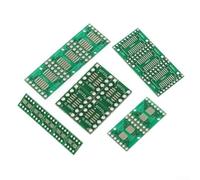 35PCS SOP8-SOP28 to DIP IC Adapter Socket PCB Board, to DIP Conversion for SSOP8 TSSOP8 0.65mm Pitch, 12x12mm, 7 Types 5 Pcs Each