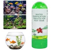 35PCS Water Purification Tablets for Fish Tanks,Aquarium Algae Remover,Fish Tank Cleaner,Pond Clear Water Treatment,Aquarium Water Conditioner,Fish Tank Water Treatment,Water Purifying Tablets